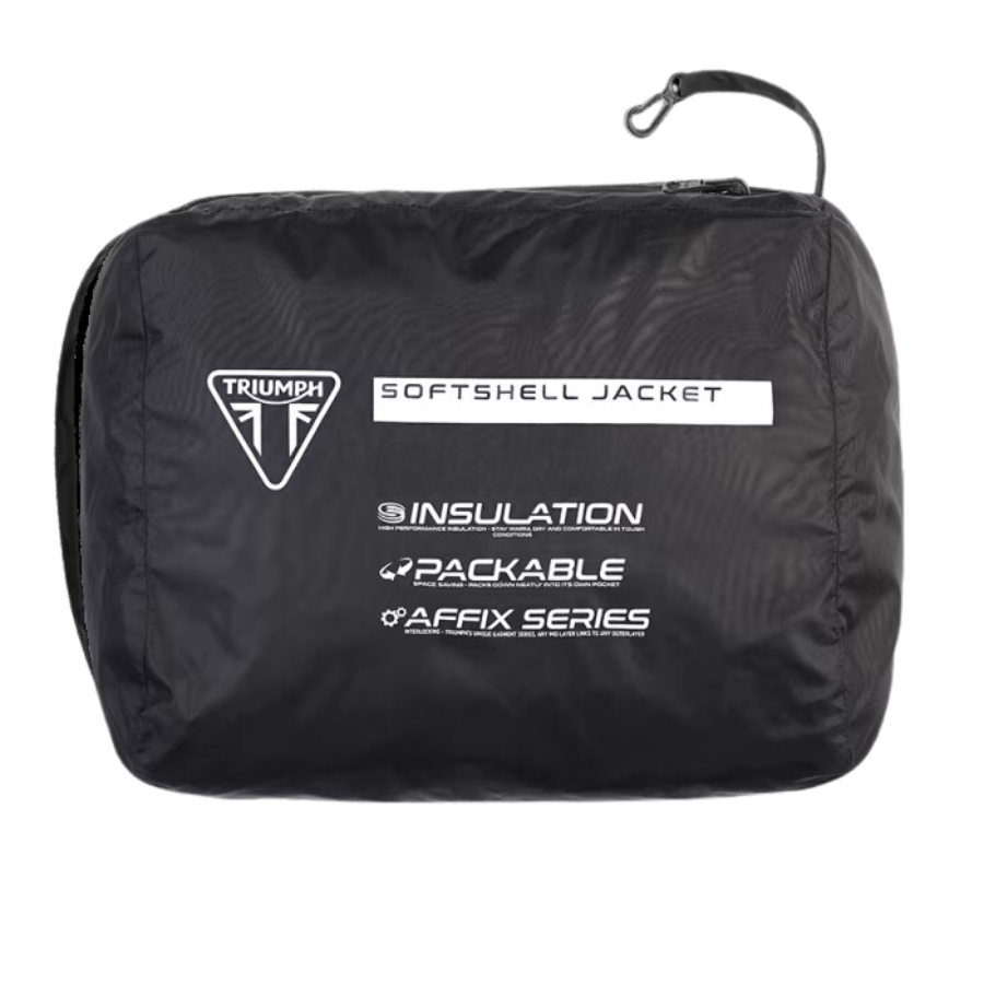 Triumph Chaleco de Plumas Negro