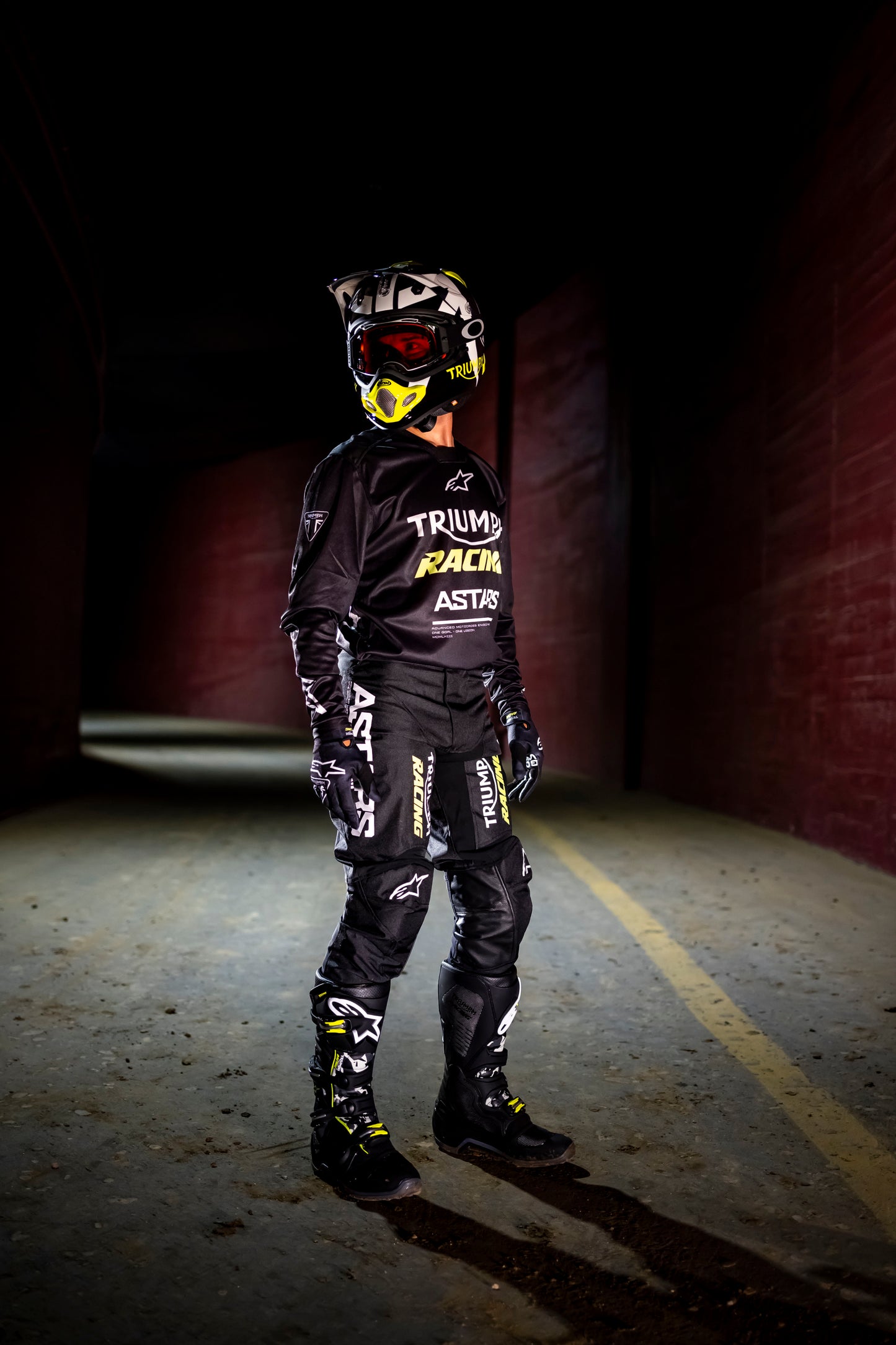 Triumph x Alpinestars® Jersey Racer Graphite MX