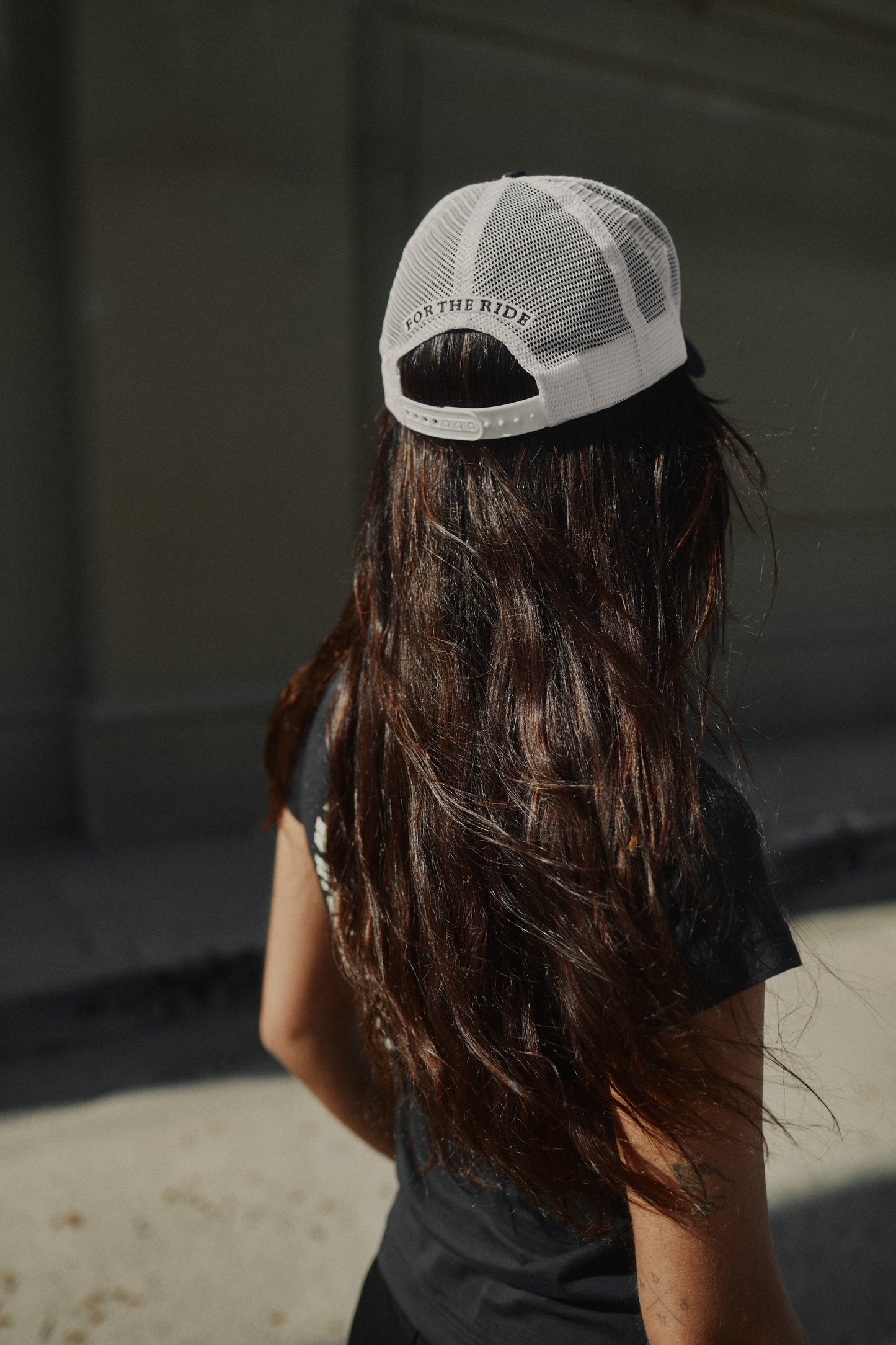 Triumph Gorra Trucker Letras Blancas