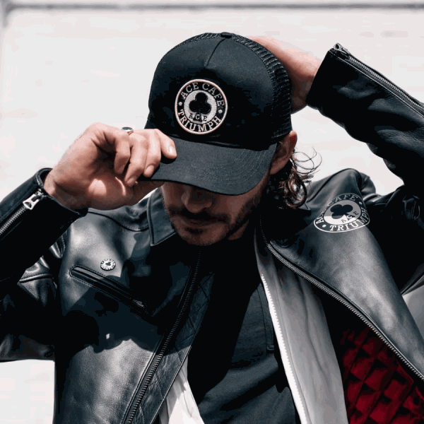 Gorra Triumph con estampado Ace Cafe