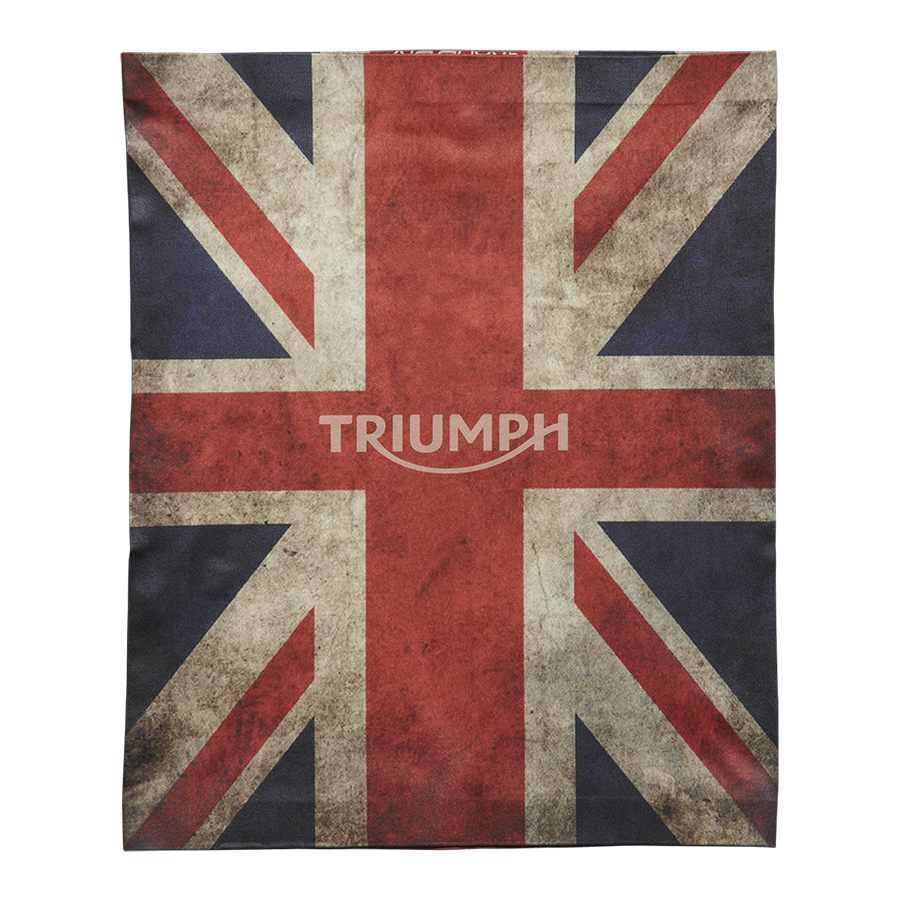 Triumph Braga de cuello Union Jack de secado rápido sin costuras