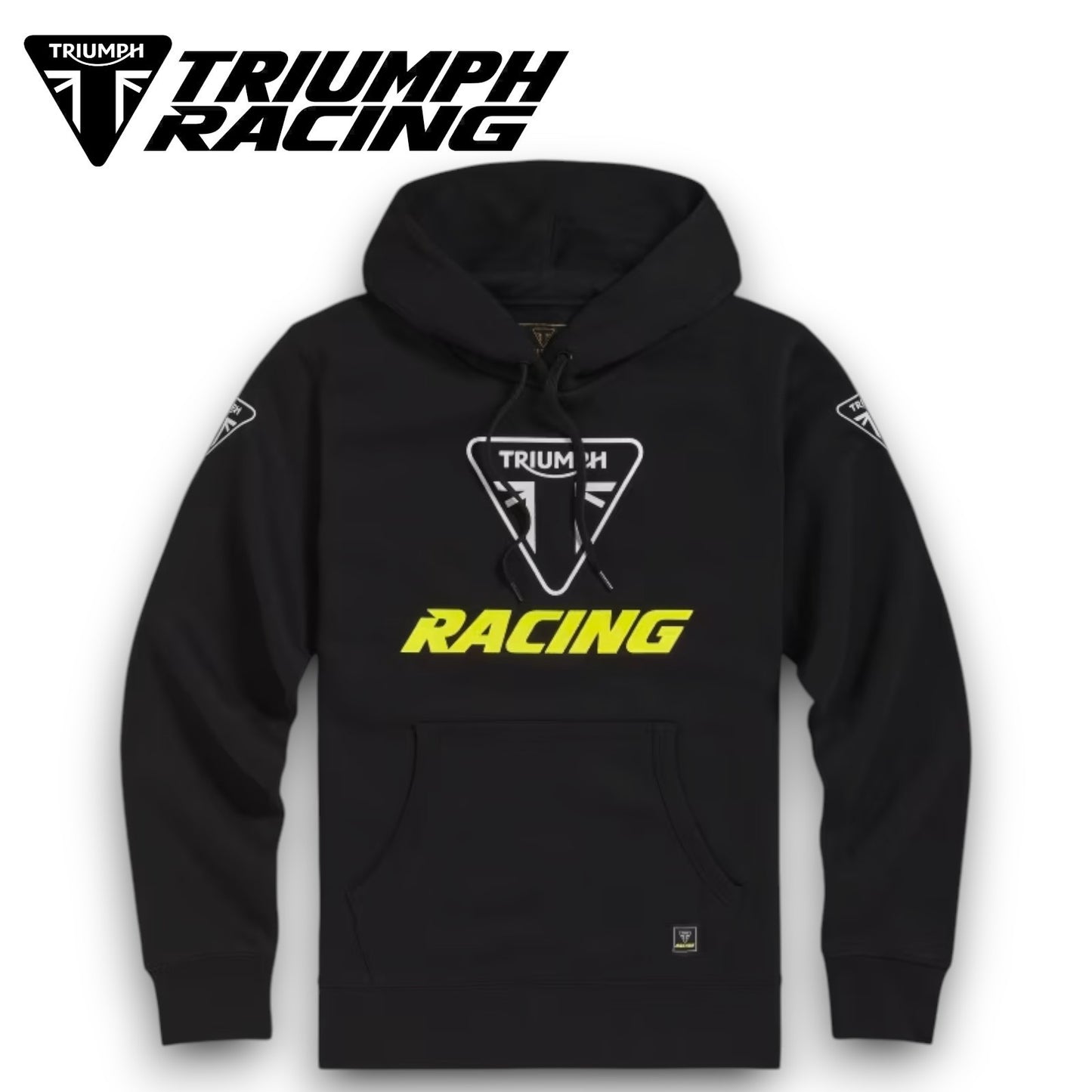 Triumph Sudadera con Capucha Racing Stripe