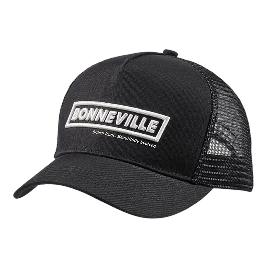 Gorra Triumph logo Bonneville negra