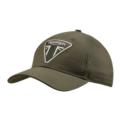 Triumph Gorra Norfolk Badge Verde caqui