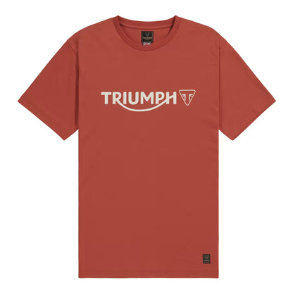 Triumph Camiseta Logo Cartmel Rust