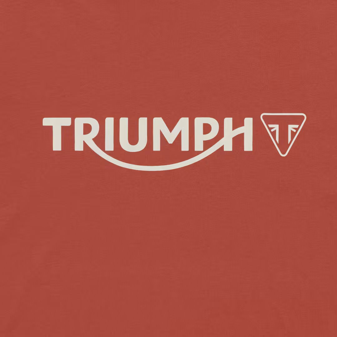 Triumph Camiseta Logo Cartmel Rust