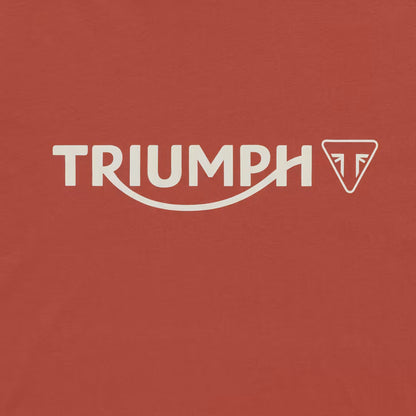 Triumph Camiseta Logo Cartmel Rust