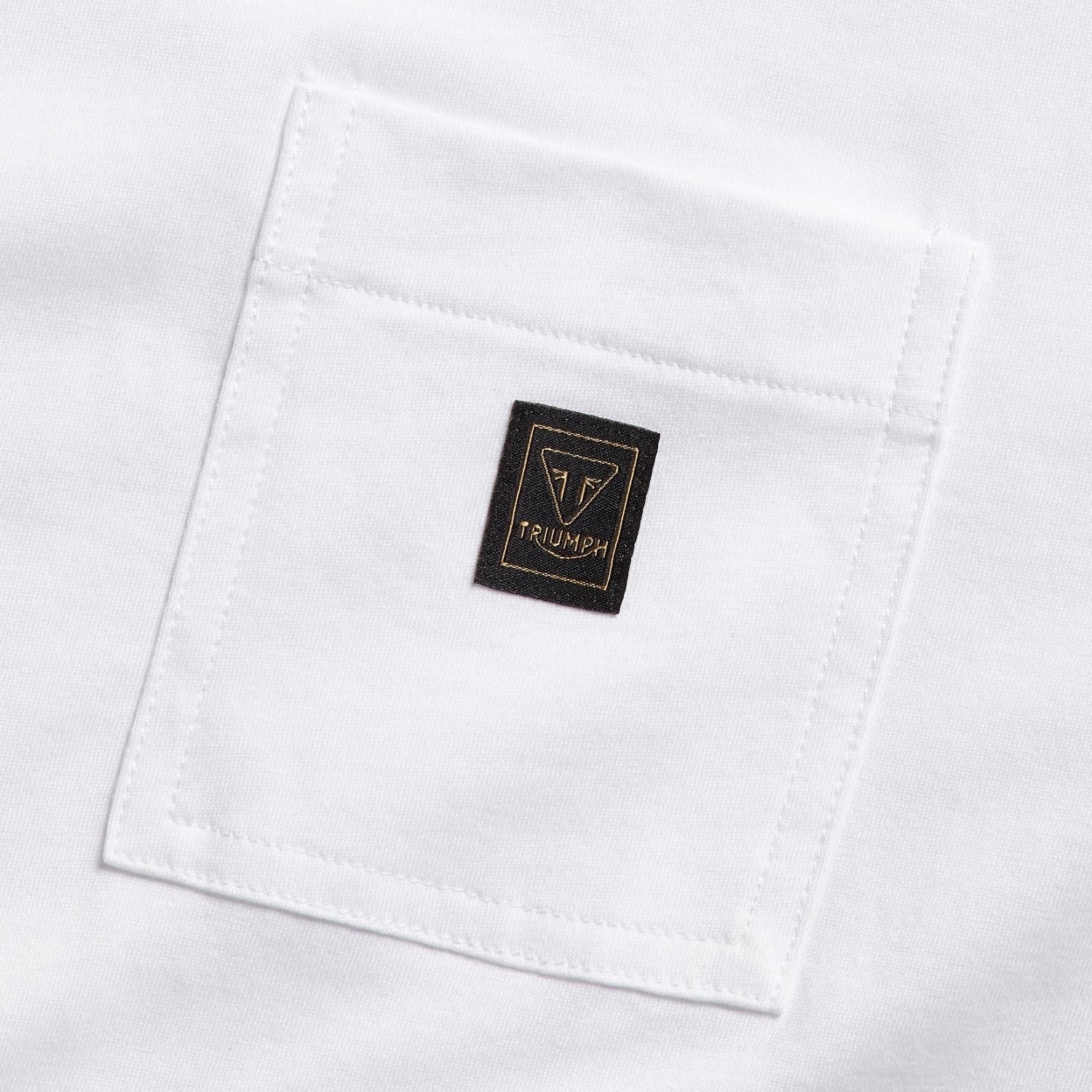 Camiseta Ditchling Blanco/Negro